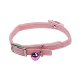 Li'l Pals Elasticized Safety Kitten Collar with Jeweled Bow - Pink