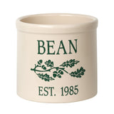 Whitehall Oak Branch Established 2 Gallon Personalized Crock - Green Engraving/Bristol Crock