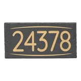 Whitehall Lainey 1-Line Etched Wall Slate Personalized Sign - Gold
