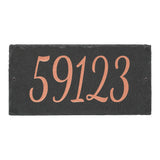 Whitehall Lorelai 1-Line Etched Wall Slate Personalized Sign - Copper