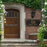 Whitehall Penbrook Signature Extra Grande Wall 2-Line Personalized Address Plaque - lifestyle
