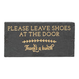 Whitehall Thanks a Bunch 2-Line Etched Wall Slate Personalized Sign - Gold