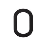 Whitehall Modern 4.5" Stand-Off House Numbers & Letters - 0 / Black