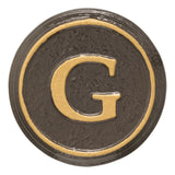 Whitehall Balmoral Personalized Monogram - Bronze