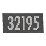 Whitehall Lennon 1-Line Etched Wall Slate Personalized Sign - Silver