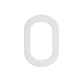 Whitehall Modern 4.5" Stand-Off House Numbers & Letters - 0 / White