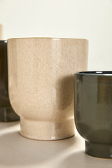 Fischer Glossy Footed Pots By Accent Decor