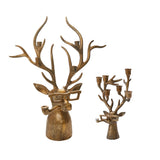 Frankie Speckled Metal Candelabra By Accent Decor