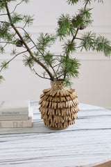 Fringe Vase By Accent Decor
