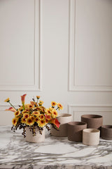 Fulton Textured Ceramic Pots By Accent Decor