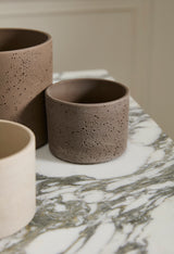 Fulton Textured Ceramic Pots By Accent Decor
