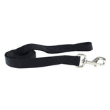 Single-Ply Nylon Dog Leash, 6' - X-Small - 3/8" x 6' / Black