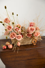 Giftable Natural Fibers Basket By Accent Decor