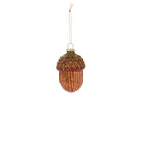 Gilded Acorn Glass Ornament By Accent Decor