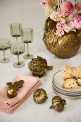 Gilded Veggies Antique Gold Textured Decorative Accent By Accent Decor
