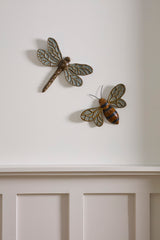 Glazed Wing Wall Decor By Accent Decor