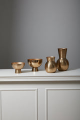 Golden Love Metal Decorative Vessels By Accent Decor
