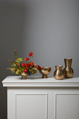 Golden Love Metal Decorative Vessels By Accent Decor