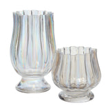Gossamer Footed Glass Vases By Accent Decor