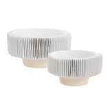 Grayton Ceramic Compotes By Accent Decor