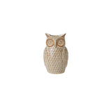 Great Grey Owl Ceramic Bud Vase By Accent Decor