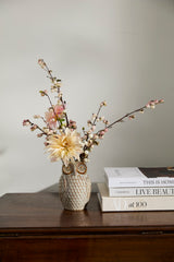 Great Grey Owl Ceramic Bud Vase By Accent Decor