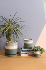 Greer Ceramic Pots By Accent Decor