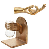 Handheld Antique Gold Metal Decorative Accents (Set of 2) By Accent Decor