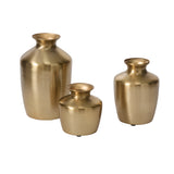 Harrison Metal Bud Vases By Accent Decor