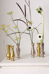 Silver Henna Bud Vases (Set of 3) By Accent Decor