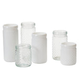 Hobnail Glass Decorative Jars By Accent Decor