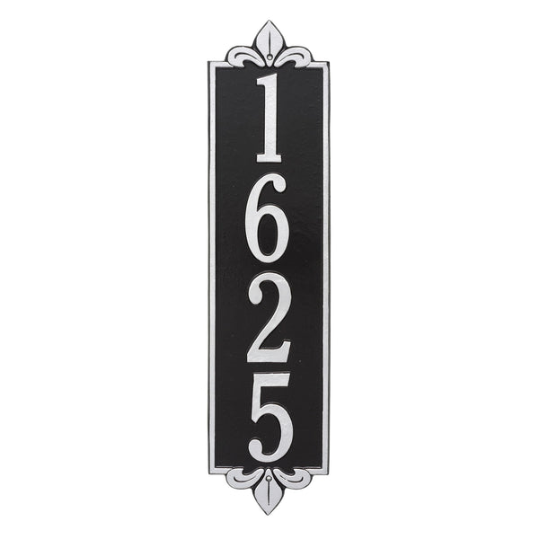Whitehall Products Whitehall Lyon Vertical Estate Wall 1-Line Personalized Address Plaque