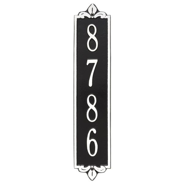 Whitehall Products Whitehall Lyon Vertical Wall 1-Line Personalized Address Plaque