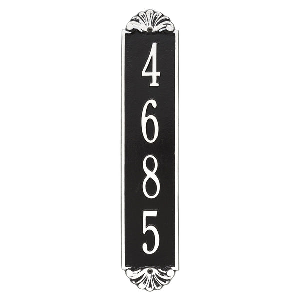 Whitehall Products Whitehall Shell Vertical Wall 1-Line Personalized Address Plaque