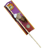 Cat Wand Teaser Toy - with Fish