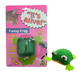 It's Alive Vibrating Cat Toy - Funny Frog