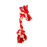 2-Knot Rope Bone - 8" / Red