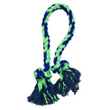 2-Knot Rope Tug, 48" - Blue/Green