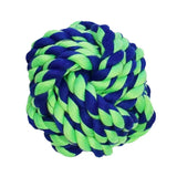 Rope Ball - 4" / Blue/Green