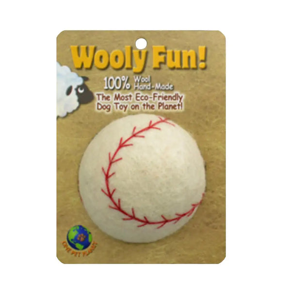 Amazing Pet Products Amazing Pet Products Wooly Fun Felted Wool Sport Ball