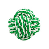Rope Ball - 3.75" / Green/White