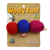 Wooly Fun Felted Wool Cat Toy - Caterpillar