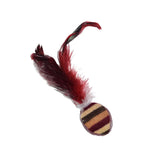 Cat-itude Cat Toy - Feather Ball