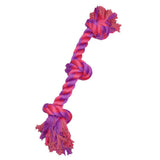 3-Knot Rope Bone - 10" / Purple/Magenta