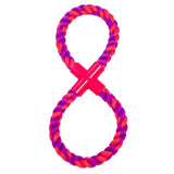 Figure-8 Rope Tug - 15" / Purple/Magenta