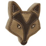 Dura-Fused Leather Chunky Dog Toy - Fox 5"