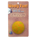 Marbled Rubber Ball - 3.5" / Yellow Marble