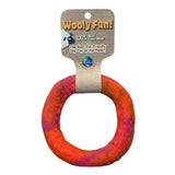 Wooly Fun Felted Wool Ring - Orange