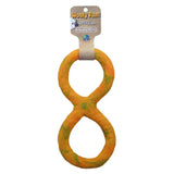 Wooly Fun Felted Wool Figure-8 Tug - 8" / Yellow Marble