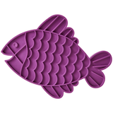 Soothers Lick Mat - Fish 9.75"